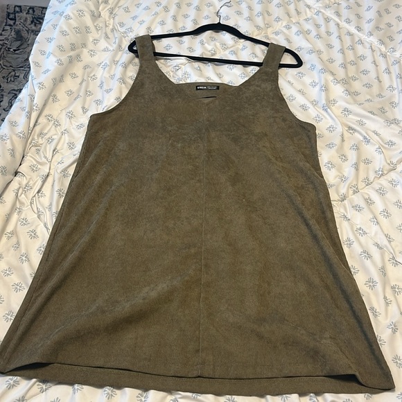 SHEIN Dresses & Skirts - Army green corduroy dress